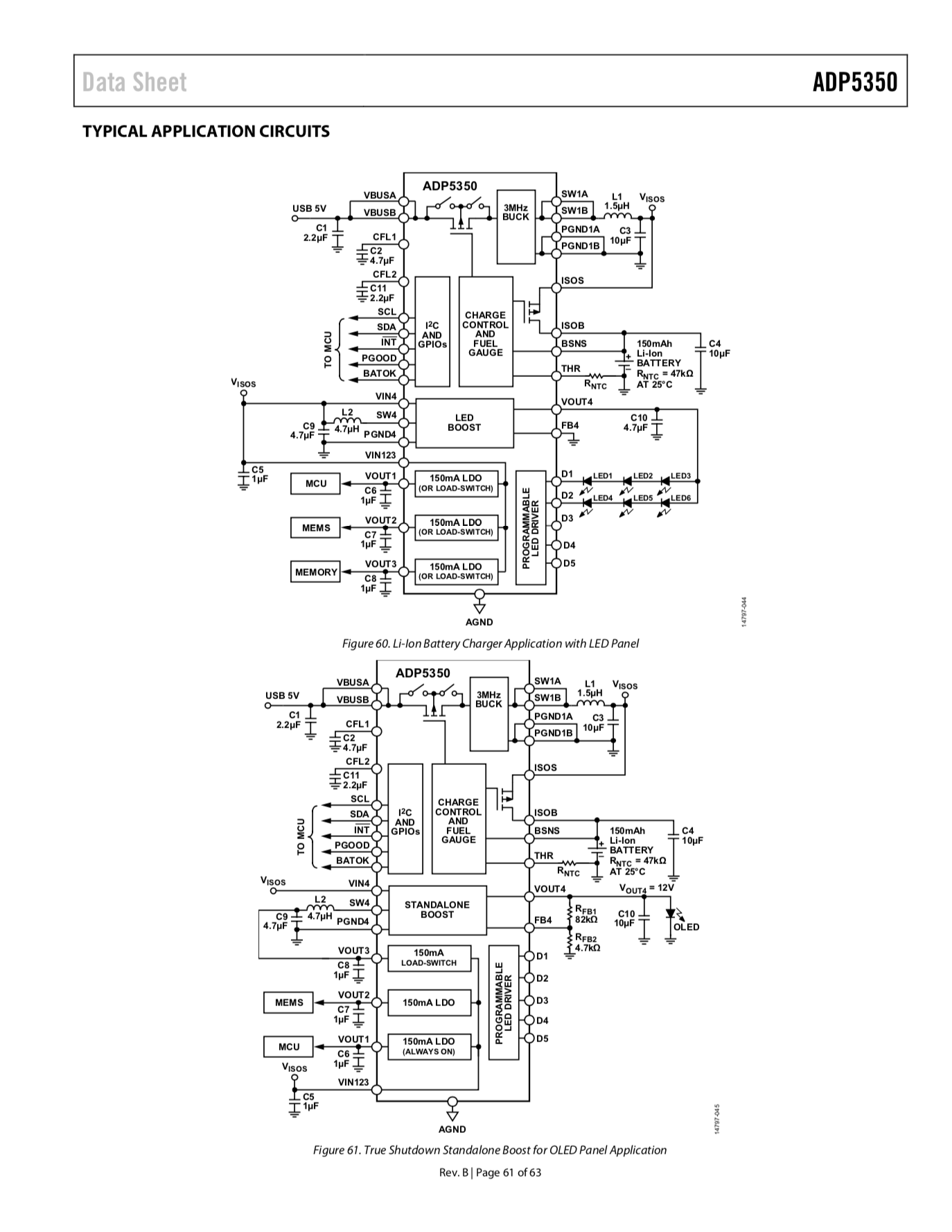 AD's new low power PMIC, typical application block diagram 
